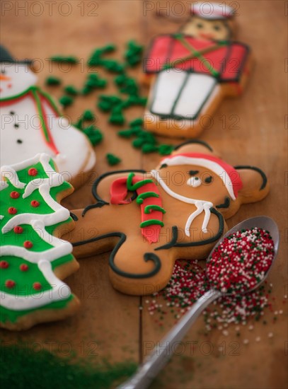 Various christmas cookies