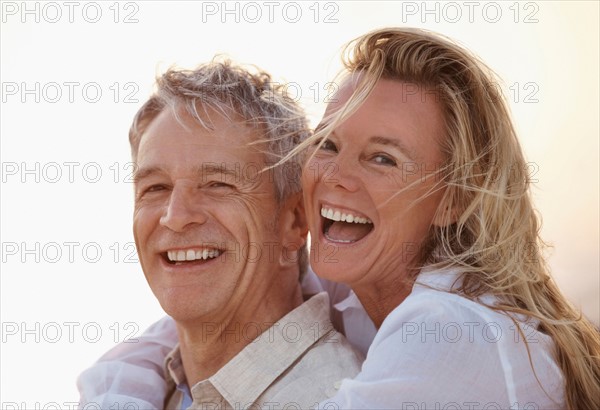 Portrait of happy mature couple