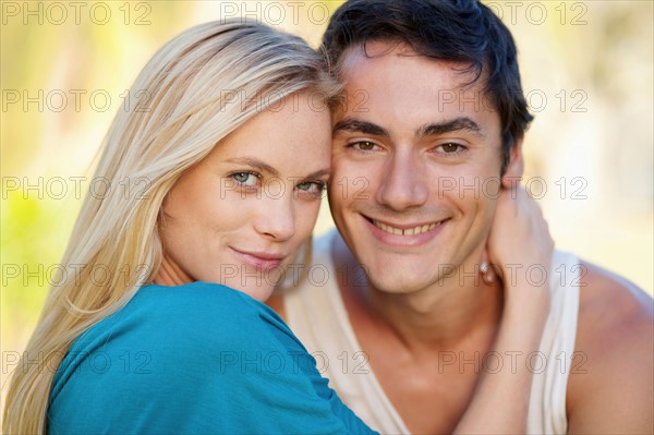 Portrait of young couple