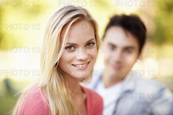 Portrait of young couple