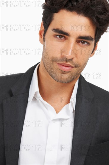 Studio portrait of stylish man