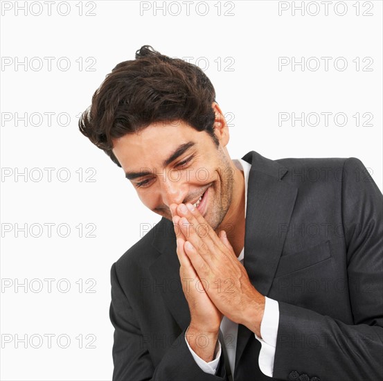 Studio portrait of stylish man