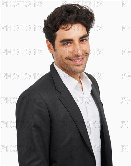 Studio portrait of stylish man