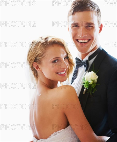 Portrait of married couple