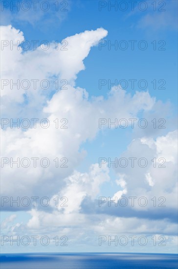 Clouds over sea