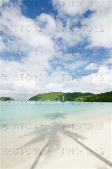 View of sandy beach