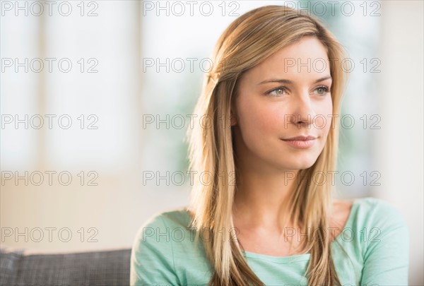 Portrait of young woman.