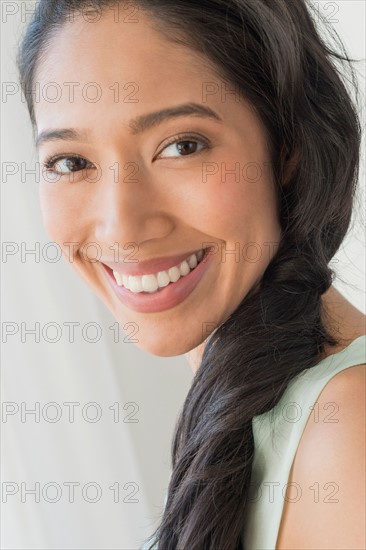 Portrait of young woman.