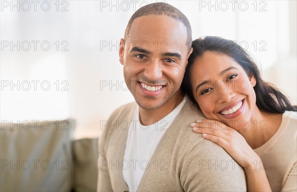 Portrait of young couple.