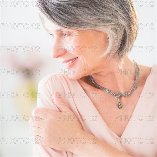 Portrait of smiling woman