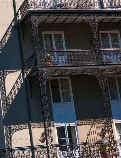 Low angle view of traditional building