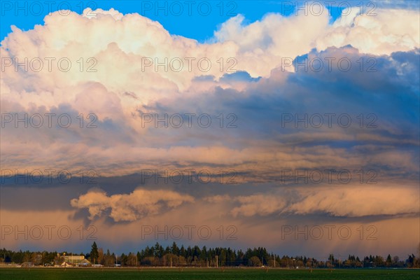 View at storm cloud