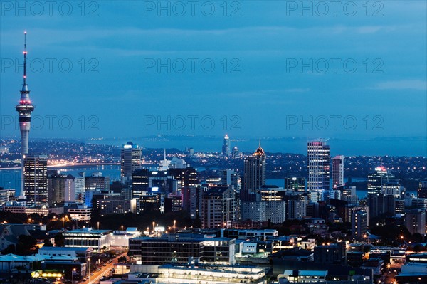 Auckland at dusk