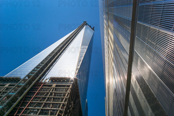 Freedom Tower under construction. New York City, New York.