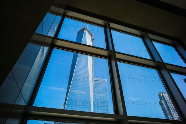 Freedom Tower under construction. New York City, New York.