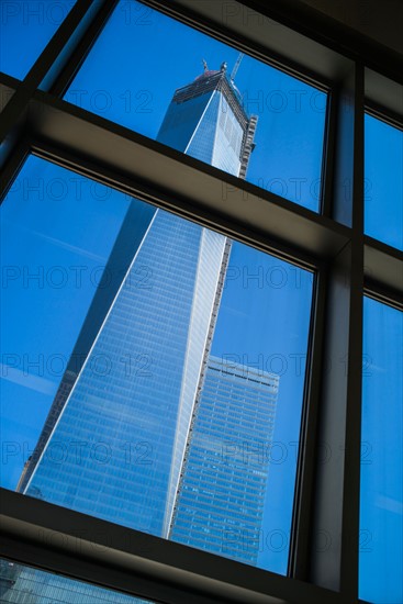 Freedom Tower under construction. New York City, New York.