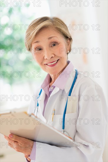 Portrait of female doctor.