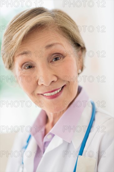 Portrait of female doctor.