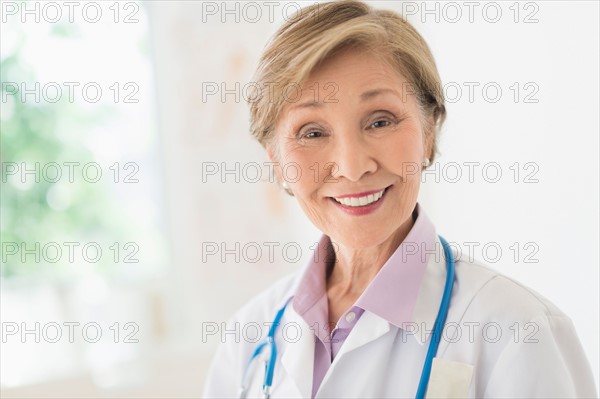 Portrait of female doctor.