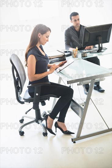 Business people working in office.