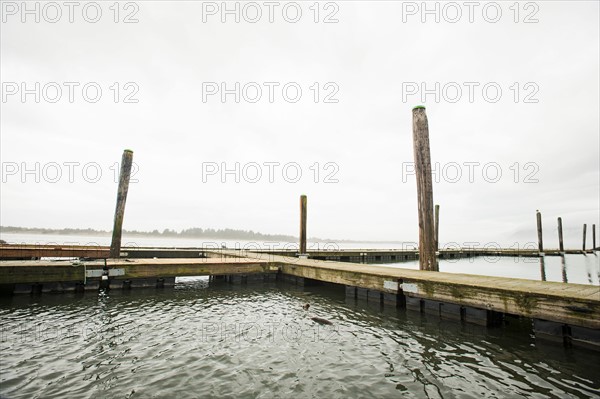 Wooden jetty