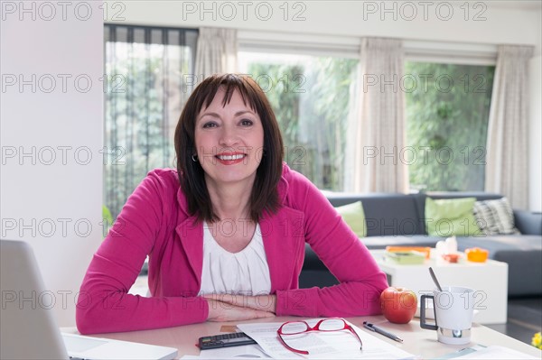 Portrait of mature businesswoman