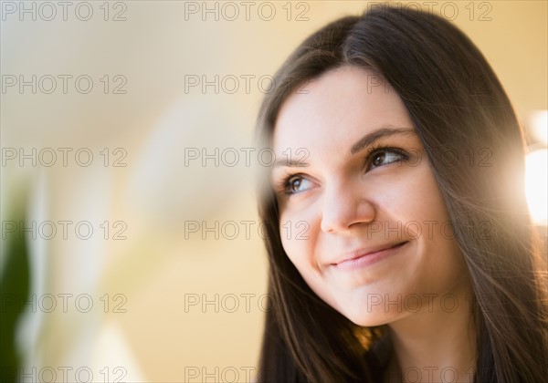 Portrait of young woman