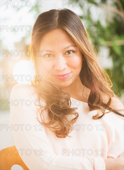 Portrait of young women