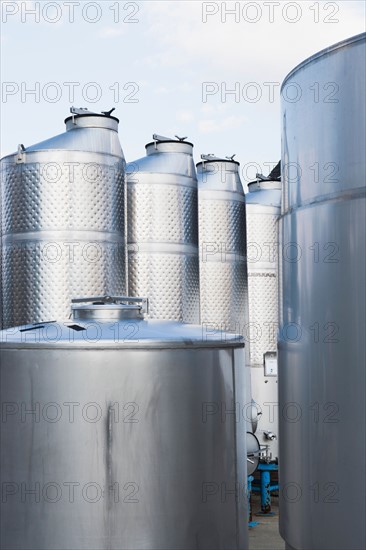 Stainless silos