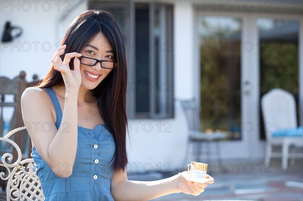 Smiling woman