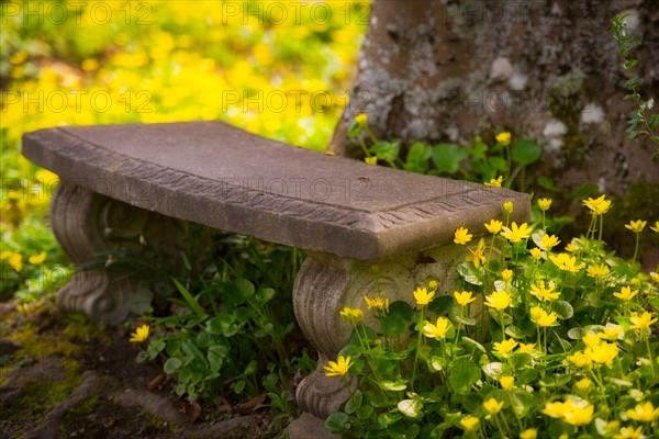 Stone bench