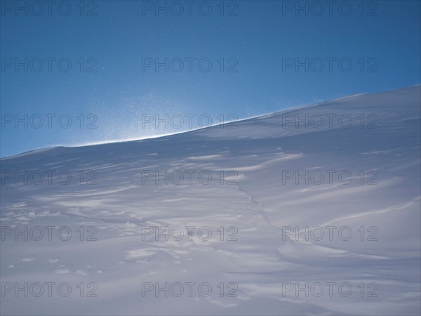 Tranquil winter scene