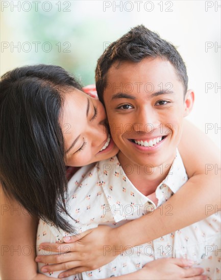 Portrait of young couple