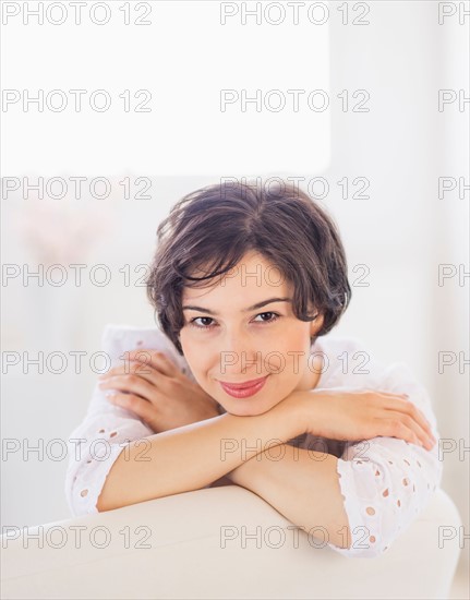 Portrait of young woman