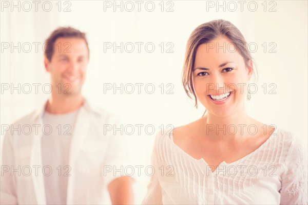 Portrait of happy couple