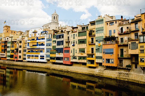 Houses facing river