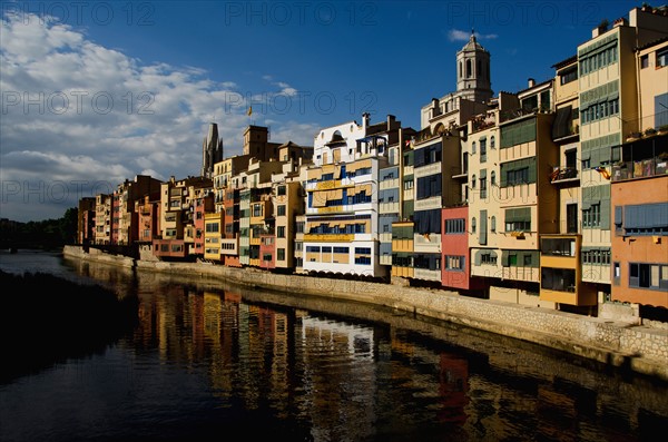 Houses facing river