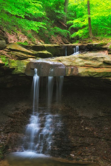 Waterfall in forest