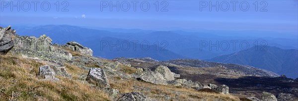 View over park from highest peak