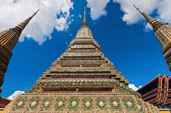 Part of Wat Arun temple facade