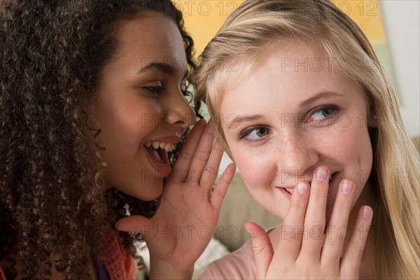 Girls (14-15,12-13) gossiping