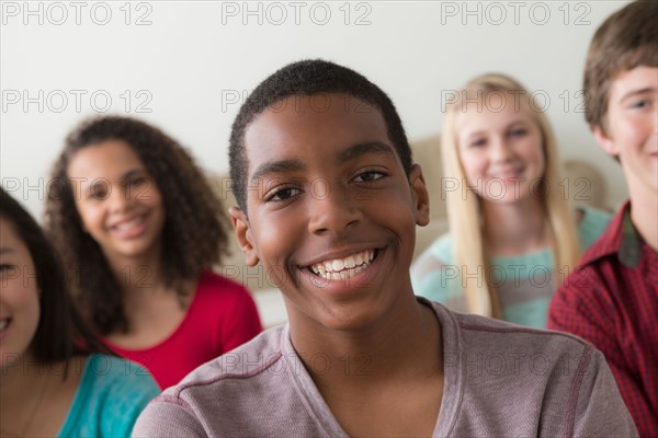 Group of teenagers (12-13,14-15,16-17)