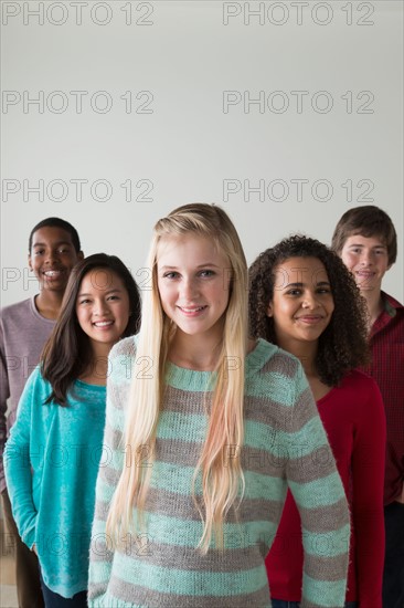 Group of teenagers (12-13,14-15,16-17)