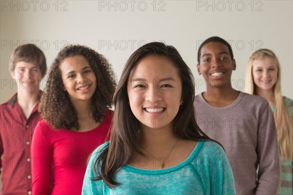 Group of teenagers (12-13,14-15,16-17)