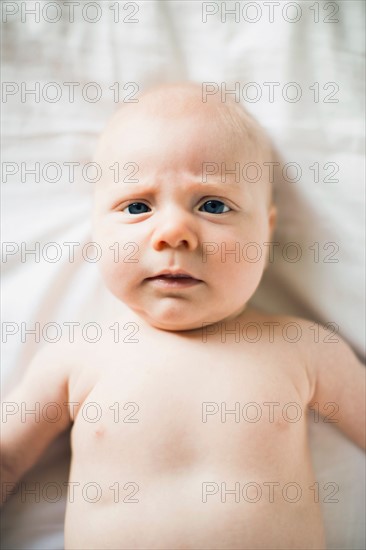 Portrait of baby boy (2-5 months)