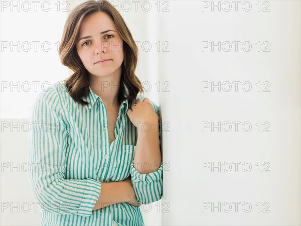 Portrait of young woman