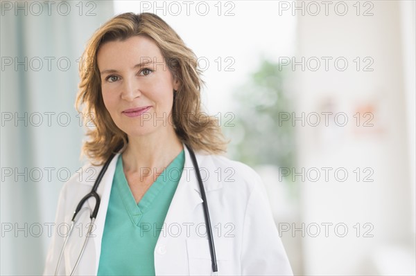 Portrait of female doctor.