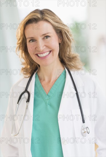 Portrait of female doctor.