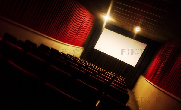 Screening room.