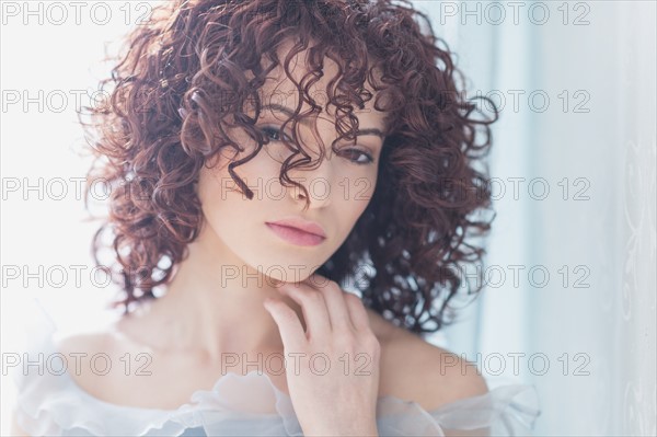 Portrait of beautiful woman.